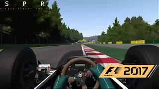 F1 2017 Game: All Classic Cars Driven! Spa Hotlaps