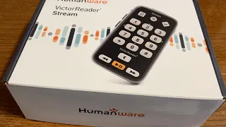 The Next Generation, An Unboxing And First Look At the Victor Reader Stream 3 From Humanware
