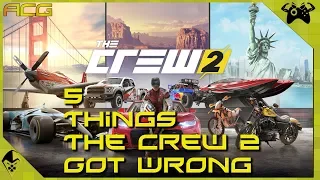 5 Things The Crew 2 Got Wrong