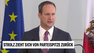 Strolz zieht sich von Parteispitze zurück