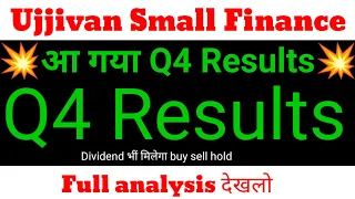 Ujjivan Small Finance Bank Share Latest News | Ujjivan Small Finance Bank Share | Q4 results