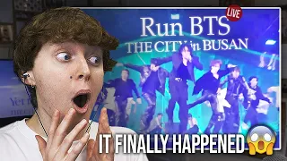 IT FINALLY HAPPENED! (BTS - 'Run BTS' Live Performance in Busan 2022 | Reaction)