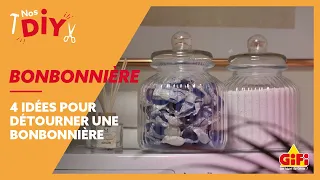 Hack déco et rangement pas cher : la bonbonnière !