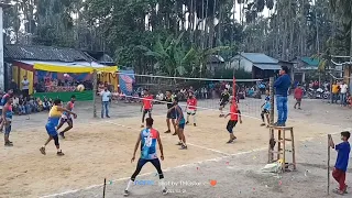 1st Semi Final Match Dalmore T.G .. Tulsipara V/S Birpara  #dalmore #tulsipara #birpara #volleyball