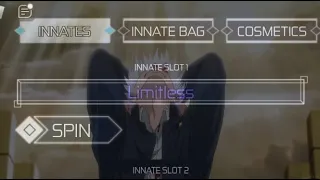 [Jujutsu Infinite] pov: trying to roll limitless