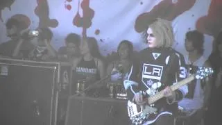 Motionless in White  "Devils Night" Live at Pomona Warped Tour 2014