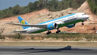 Planespotting in 4K at Phuket Int’l Airport, 100 mins of full runway action in Aviation Paradise!