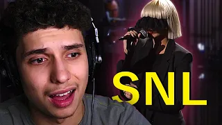 Sia - Chandelier (Live on SNL) REACTION!!