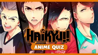 HAIKYUU QUIZ - Anime Quiz