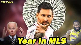 Messi Impact after One year: How One Player Changed American Soccer 🔥