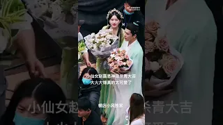 Zhao Lusi FanCam 07.04.23 | Shen Yin the last day of filming