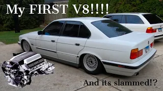 I bought my FIRST V8 powered BMW!!!  E34 540i..... sort of