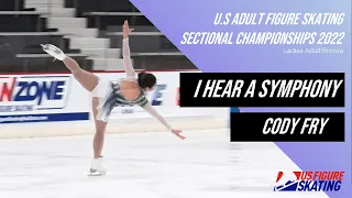 Cathy Ding | US Adult Figure Skating Sectional Championships 2022 | Ladies Bronze Performance