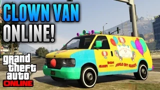 GTA 5 Secret Vehicles - How To Get The CLOWN VAN Online! (GTA 5 Secret & Hidden Vehicles)