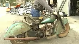 1948 Indian Chief motorcycle comes back to life after 40 years