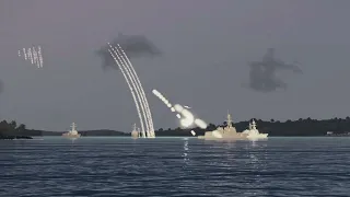 10 minutes ago! 6 of Iran's Most Expensive Warship Fleet Destroyed in the Red Sea Hit by US Hyperson