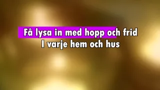 Nu tändas tusen juleljus (karaoke lyrics)