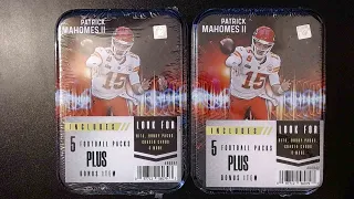 Opening 2 Target NFL Mystery Repack Tins!!!