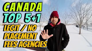 CANADA TOP 5 +1 LEGIT NO PLACEMENT FEE AGENCY By: Soc Digital Media