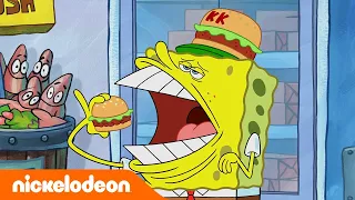 SpongeBob | Odcinek w dziesięć minut! Żegnaj, Kraboburgerze | Nickelodeon Polska