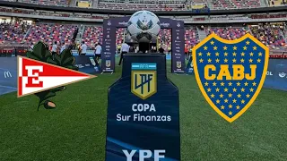 Estudiantes de la Plate vs Boca Juniors Copa de la Liga