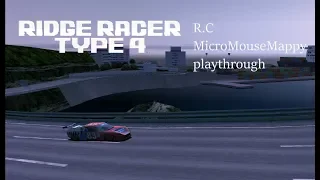 Ridge Racer Type 4 - R.C MicroMouseMappy playthrough