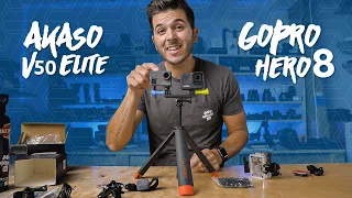 CHEAP vs. EXPENSIVE - GoPro Hero 8 vs. Akaso V50 ELITE