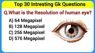 Most Interesting GK Questions || Intresting Gk Part 1 || GK Quiz || INDIA GK || MCQ GK ||