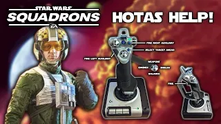How to MAP BUTTONS in STAR WARS: SQUADRONS (HOTAS Flight Stick - Logitech X52)