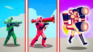 EVOLUTION OF ULTIMATE ROCKET LAUNCHER | TABS - Totally Accurate Battle Simulator