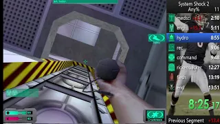 System Shock 2 speedrun (any%) in 13:27 (personal best)