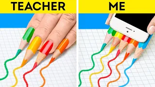 BACK TO SCHOOL! Viral School Hacks And Fun DIY Ideas