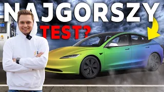 NOWA TESLA MODEL 3 HIGHLAND NA TRASIE 1000 km po Polsce! 🤯 Gorzej być nie mogło… JAKI CZAS?