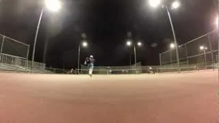 LA:  Tennis Practice: 11/27/12 (HERO3 Silver)