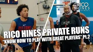 Rico Hines Private Runs feat. Russ Westbrook, Cade Cunningham, Davion Mitchell & MORE PART 2