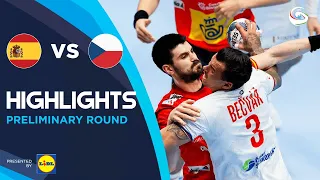 Spain vs Czech Republic | Highlights | Preliminary Round | Men's EHF EURO 2022