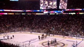Bruins Canucks Stanley Cup Finals GM4 National Anthem