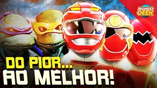 do PIOR ao MELHOR POWER RANGERS: TODOS OS 22 CROOSVERS EM POWER RANGERS ANALISADOS E RANKEADOS