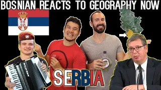 Bosnian reacts to Geography Now - SERBIA