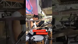 Fill in identitas Ray Prasetya checksound Drum at Lap. Manunggal Brigif Marinir Cimahi Bandung