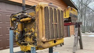 Caterpillar D2 #5J1113 - First Start After Full Pony Motor & Diesel Engine Rebuilds!