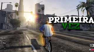 PRIMEIRA VEZ JOGANDO GTA RP!