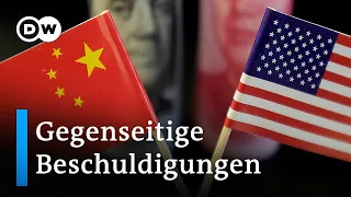 Eisige Stimmung beim Treffen der Außenminister der USA und Chinas | DW Nachrichten