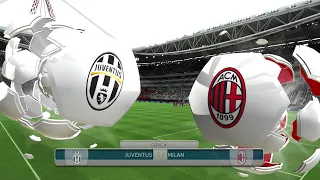 Intense FIFA 14 Battle: Juventus vs AC Milan Face-Off!