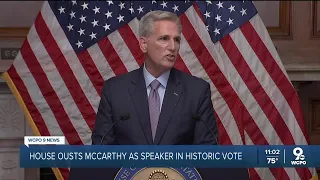 House ousts Kevin McCarthy as speaker in historic vote