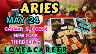 ARIES💖MAY LOVE CAREER💖NEW LOVE NO CONTACT THIRDPARTY #arieslovetarot #ariescareer#twinflameenergy