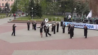 Архангельск  26 07 13г  концерт  духовых    оркестров  часть  1