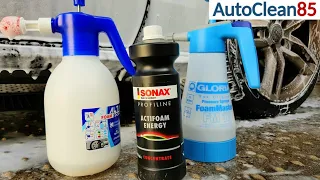 SONAX ACTIFOAM ENERGY / Snow Foam Test mit Gloria FM10 & Alta Foam 2000 / Auto Vorwäsche