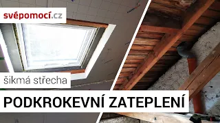 Podkrokevní zateplení šikmé střechy pomocí PIR panelů - rozhovor s Miroslavem Lázničkou (PAMA)