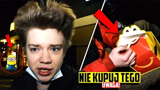 NIGDY NIE KUPUJ MINIONEK HAPPY MEAL W MCDONALD O 3 W NOCY! (ZNALEŹLIŚMY DZIECKO!!!)